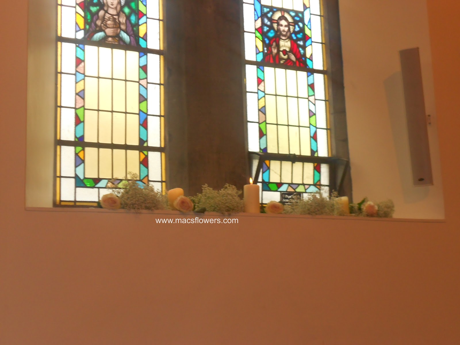 Wedding Flowers, County Clare, Ireland Wedding flowers at Monaleen