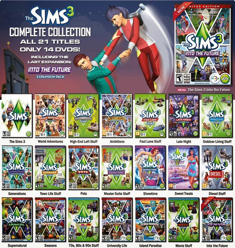 sims 3 full expansion pack download