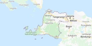 Peta provinsi Banten