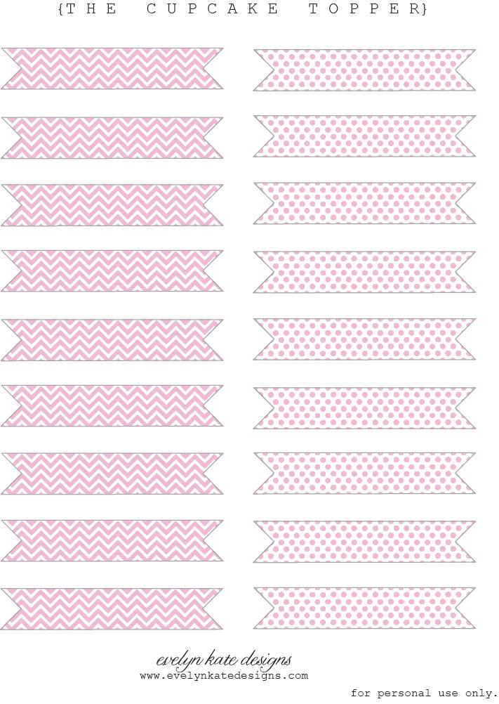 Frozen Cupcake Flag Word Template Party Invitations Ideas