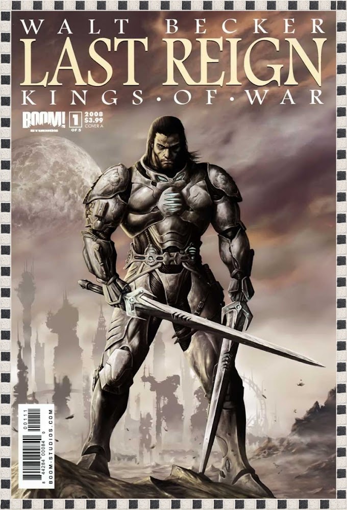 CAPAS DE GIBI  COVERS COMICS- Last Reign Kings of War 2008-2009