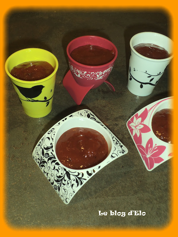 LE BLOG D'ELO Compote pommes quetsches...