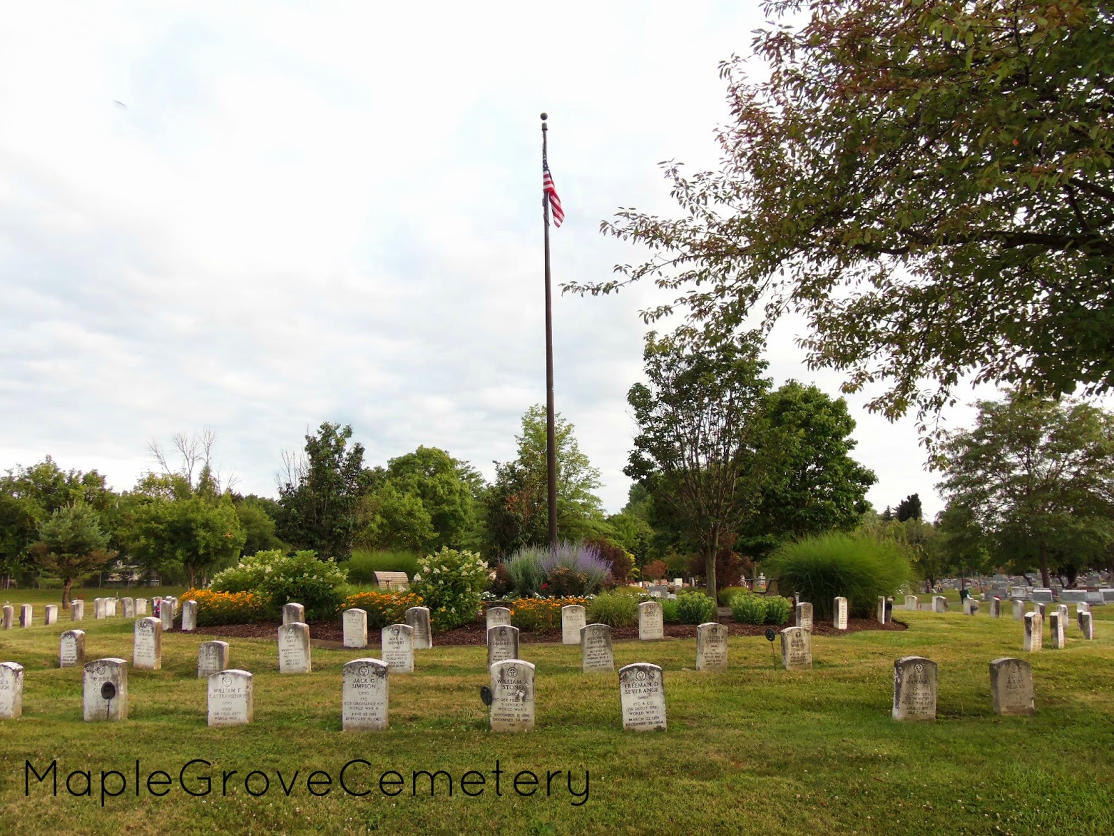 Maple Grove Cemetery Oakland Cemetery Memorial Park, Sandusky OH