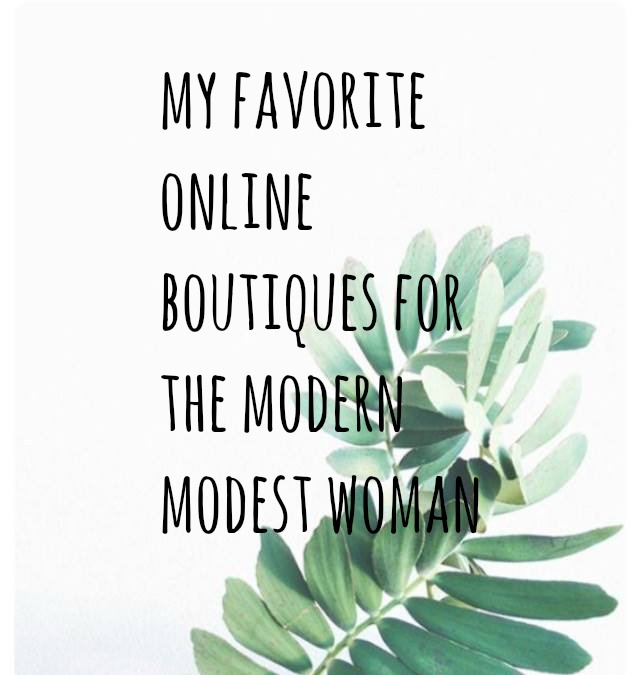 modest online boutiques