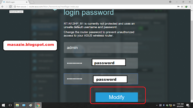 Password n