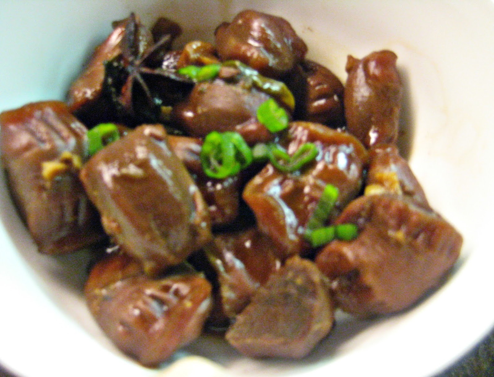 Susan's SavourIt! Five Spiced Soy Sauce Duck Gizzards...