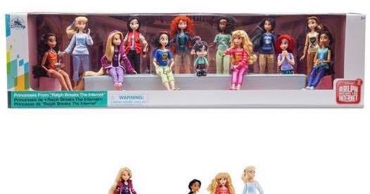 muñecas princesas disney rompe ralph