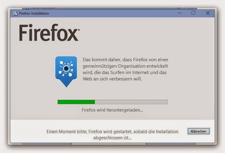 PcEinsteiger: Firefox auf Windows 10 installieren