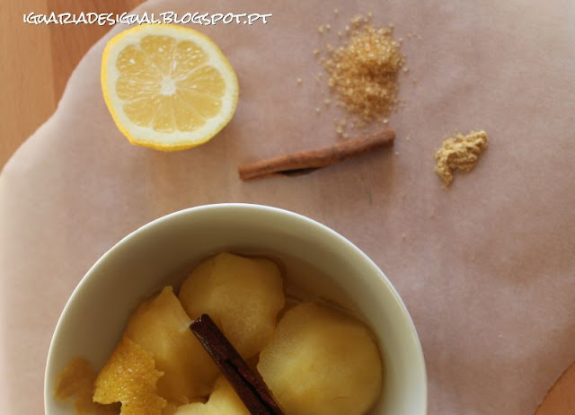 Maçã+com+canela+gengibre+limão+estrela+de+anis