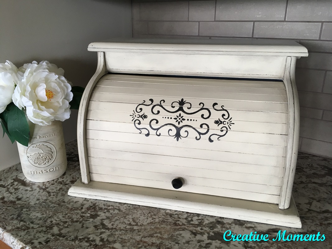 Roll Top Farmhouse Bread Box