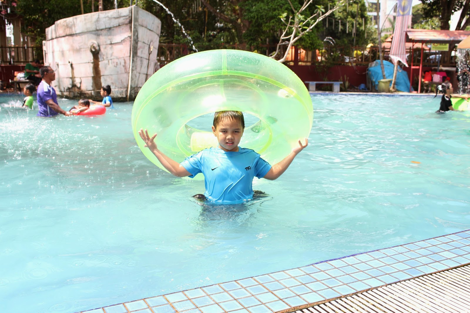 My First Blog! Kota Bharu Water Splash