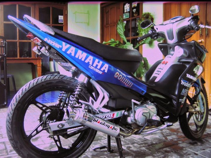 Model Modifikasi Yamaha Jupiter Z Racing Terbaru Tropie Modifikasi Motor