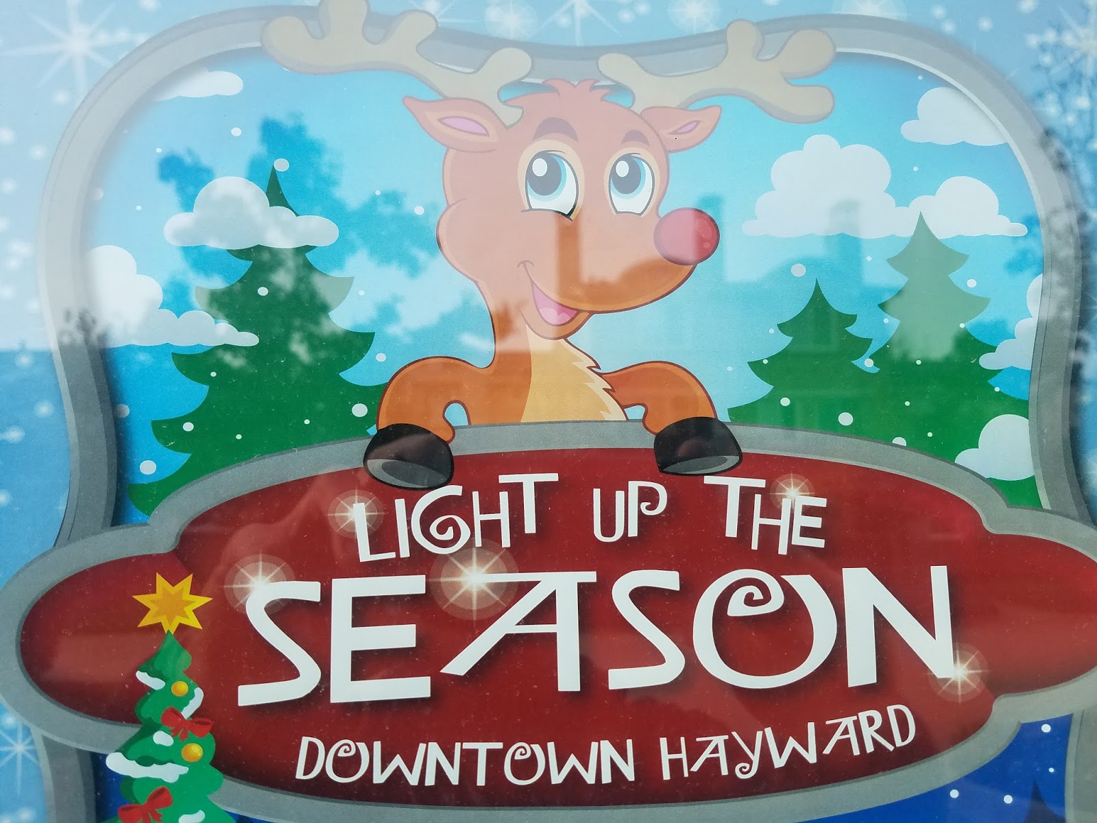 Adventures in Weseland Downtown Hayward Tree Lighting and Santa Con
