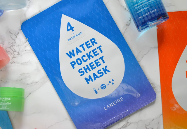 Laneige Water Pocket Sheet Mask Review