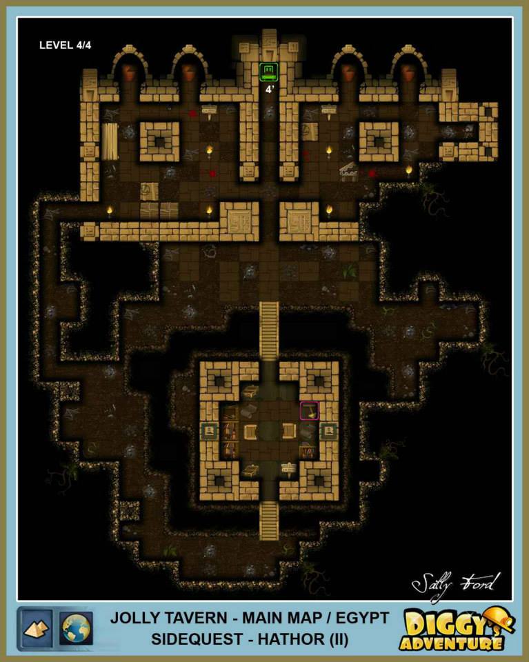 Diggy's Adventure Walkthrough: Egypt Main / Jolly Tavern