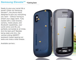 Samsung Elevate coming to Canada