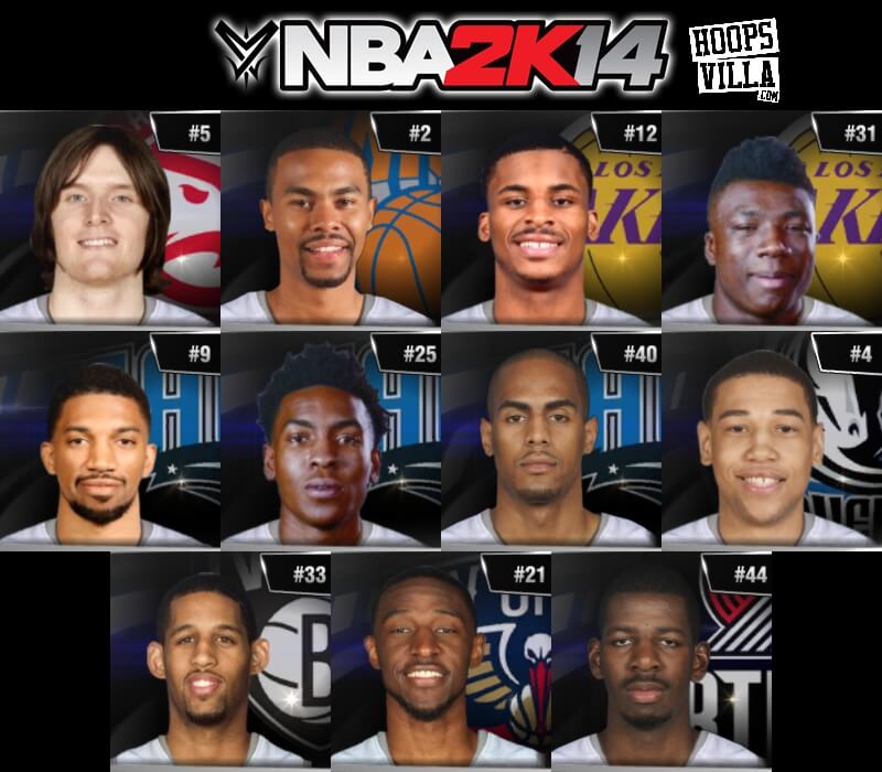 NBA 2k14 Roster update - August 6, 2017 - HoopsVilla