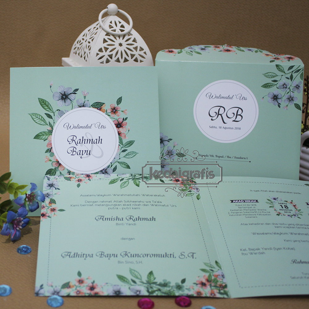 Contoh Undangan Aqiqah Unik