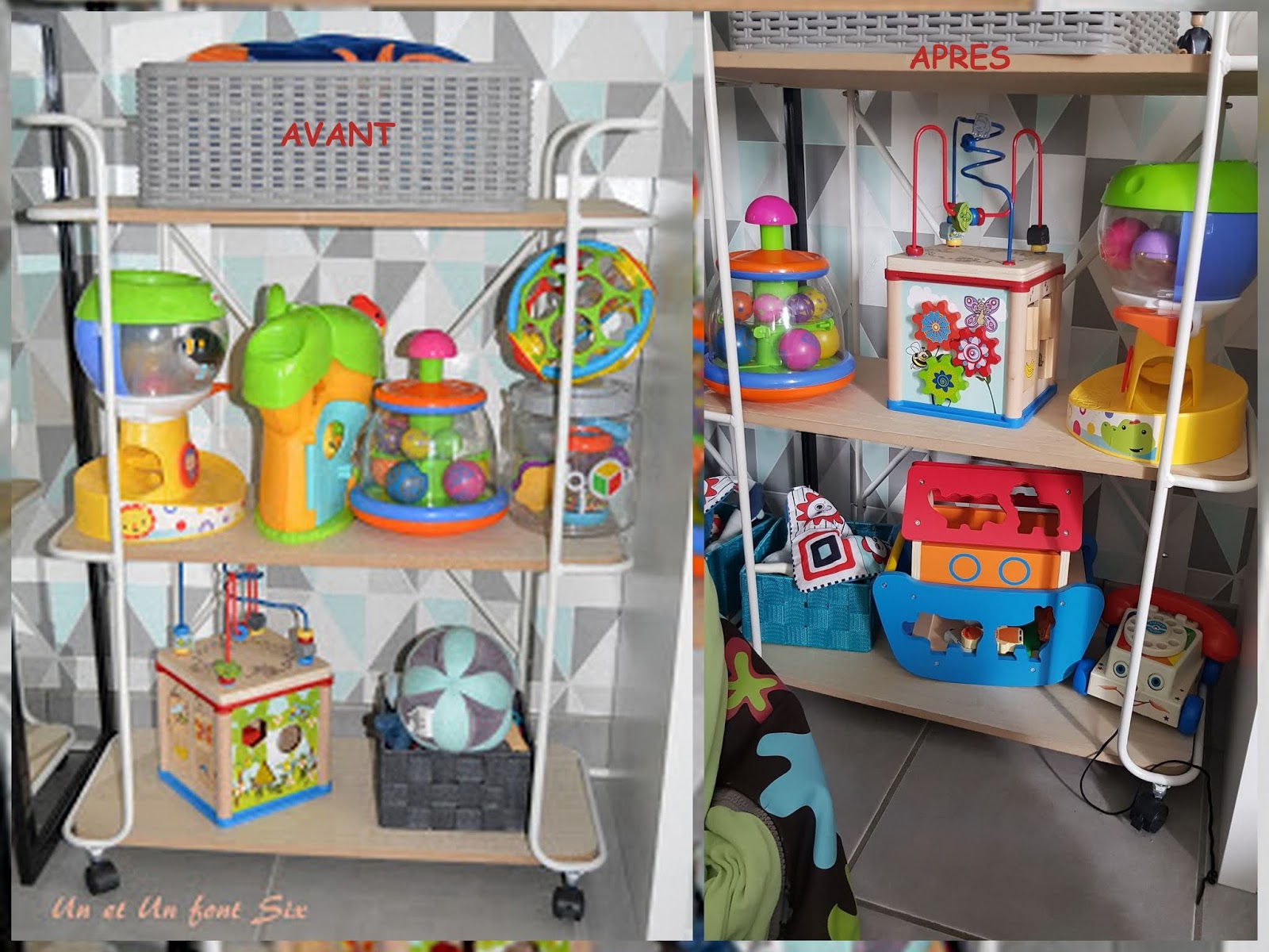 La rotation des jouets façon Montessori - Les Montessouricettes