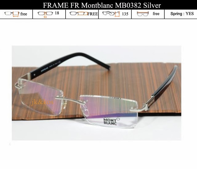 Kacamata Wajah Oval Bulat Lebar Persegi Contoh Rimless Frame Foto
