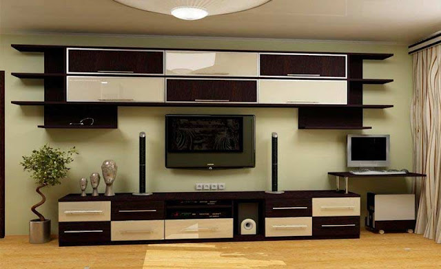 Modern TV wall units for unique living room designs
