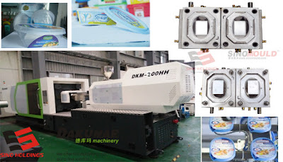 DKM-200HH injection machine for food container