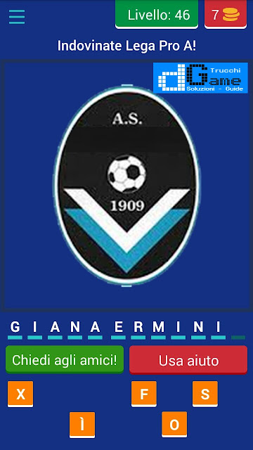 Calcio Italiano - Logo Quiz soluzione livello 41 42 43 44 45 46 47 48 49 50 | Parola e foto