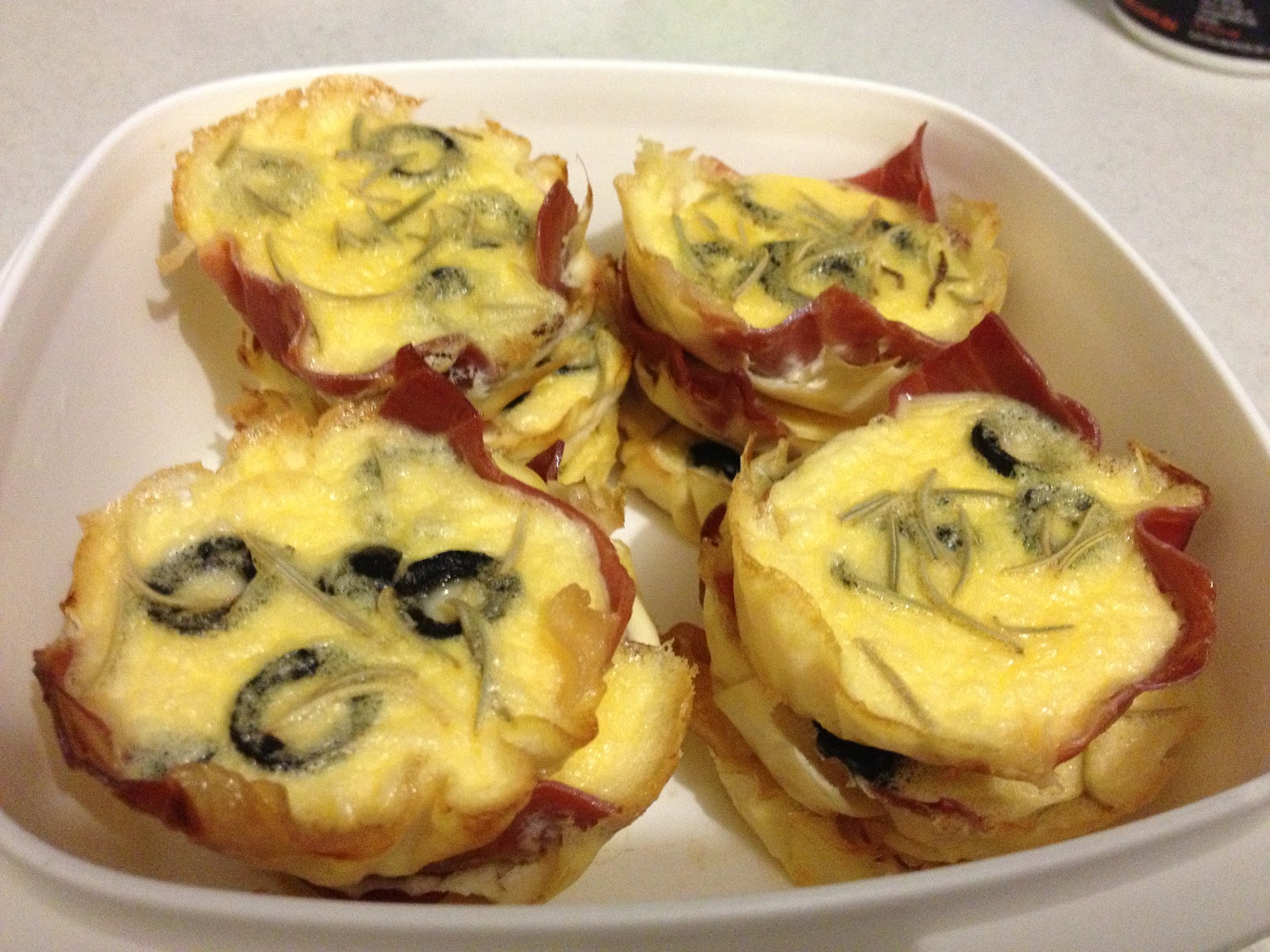 Every Heart Beat Counts! Prosciutto Quiche Cups Recipe