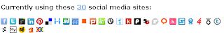 Social networking sites where you can share your url via SocialAdr