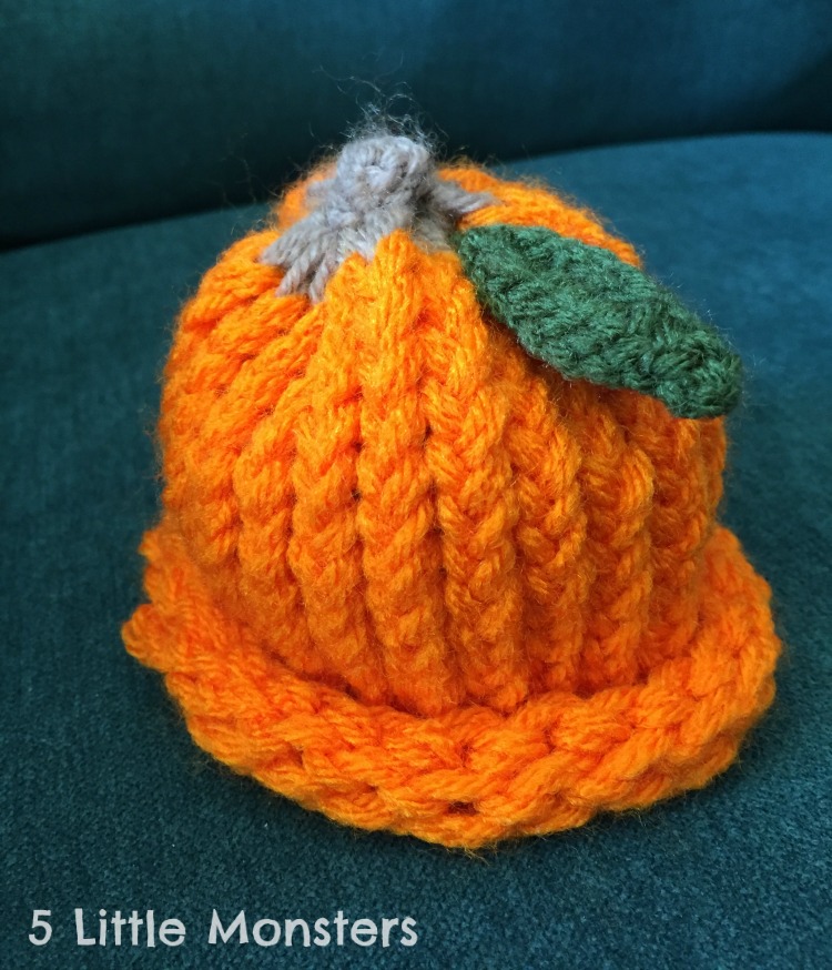 5 Little Monsters Fruit Hats on a Knitting Loom