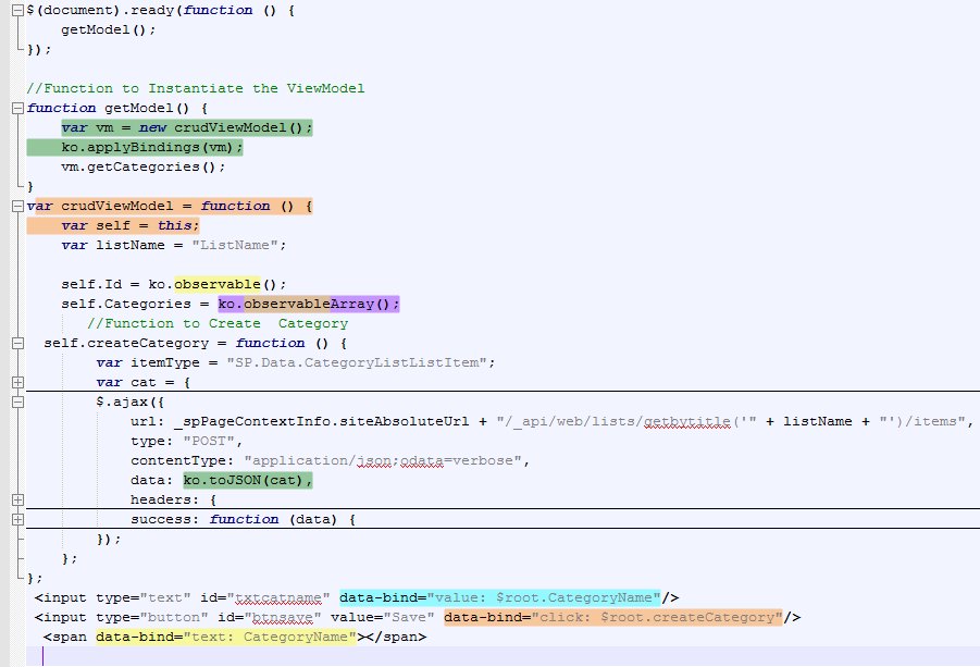 Hunter KnockOut JS tutorial