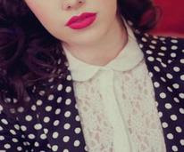 Red Lips and Polka Dots