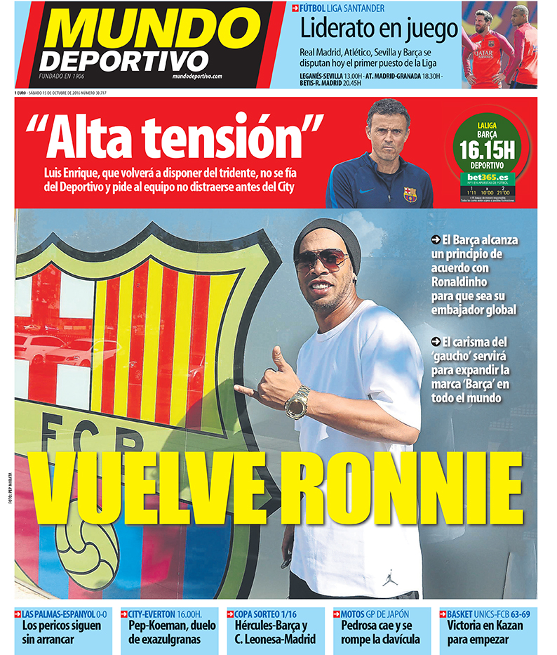 FC Barcelona, Mundo Deportivo FC Barcelona, Mundo Deportivo