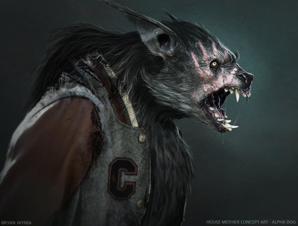 Bryan Wynia artstation arte ilustrações modelos 3D fantasia terror monstros filmes games sombrio