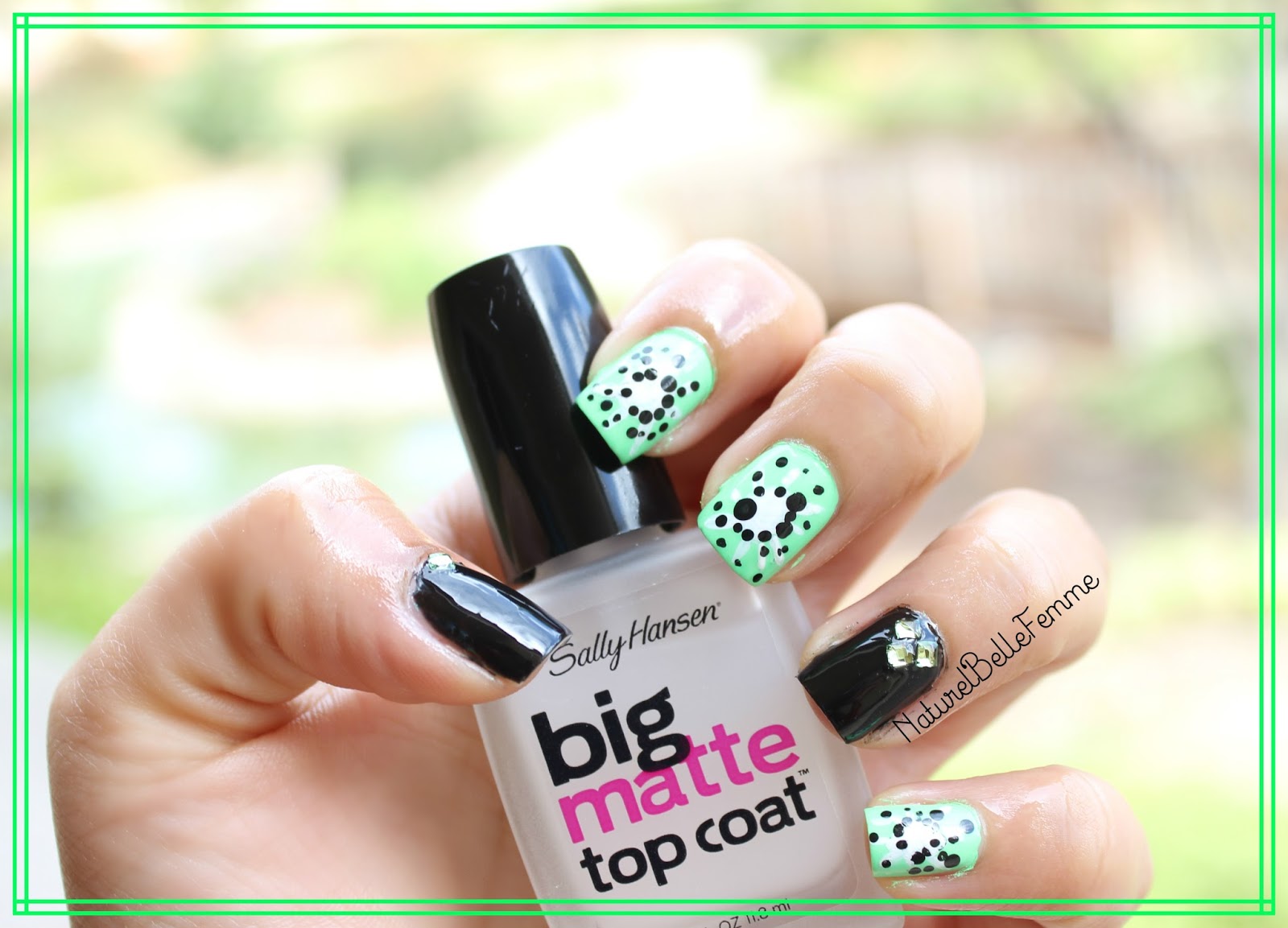 Kiwi nail art