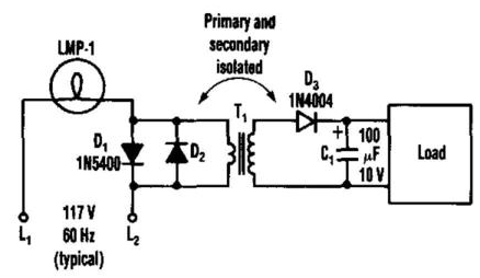 Simple Ac To Dc Converter Circuit Diagram | Electronic Circuit Diagrams
