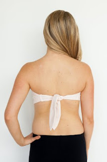 Simple Wishes Hands-Free Breastpump bra: soft pink, tie-back- a great way to save time and multi-task while pumping at work