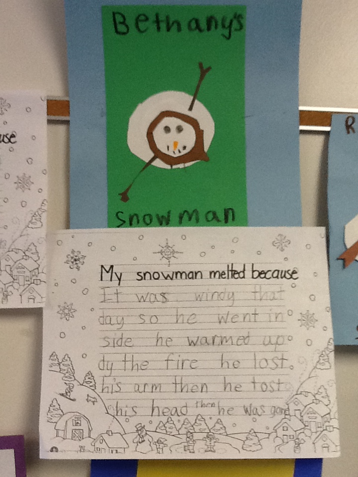 miss-jensen-s-3rd-grade-my-snowman-melted-because