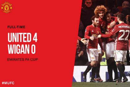 Video Gol Manchester United vs Wigan Athletic 4-0