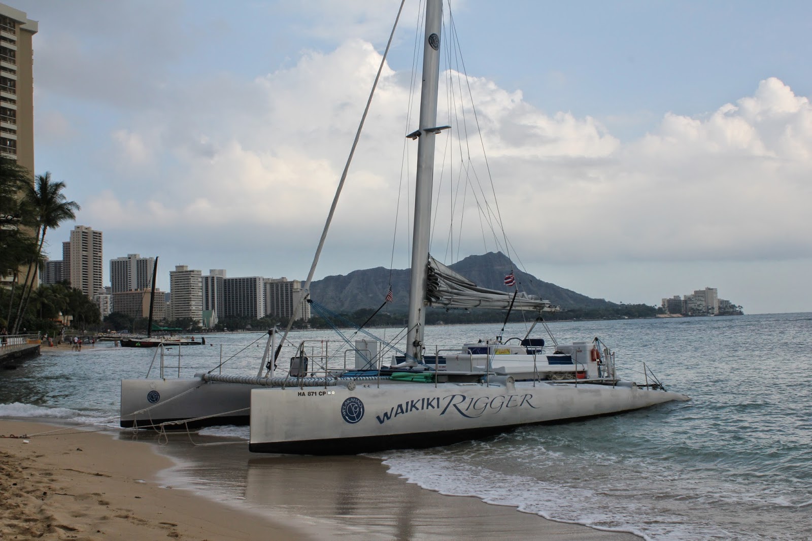 Sunset Sail on the Waikiki Rigger Hawaii, USA Kirsten Leigh's