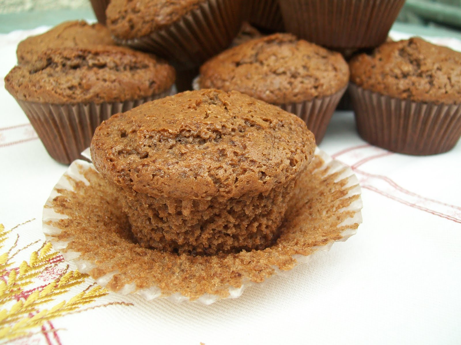 Muffins de chocolate
