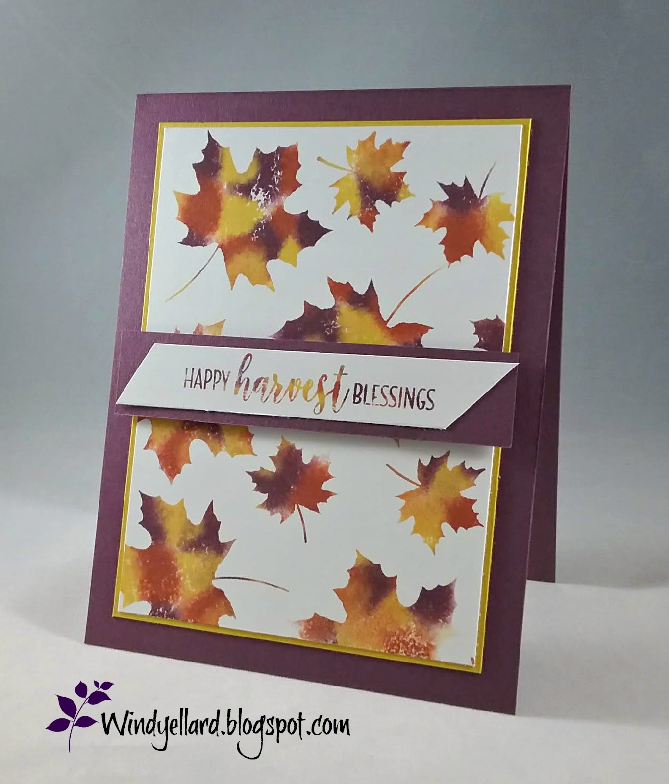 Windy's Wonderful Creations Baby Wipe Technique Leaves