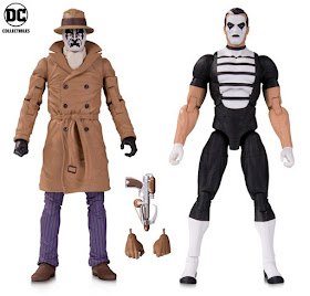 Doomsday Clock Watchmen Action Figure 2 Packs by DC Collectibles - Rorschach & Mime