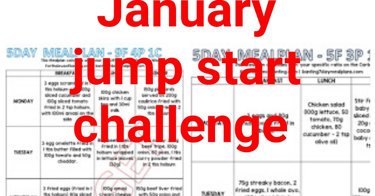 January Jump Start Challenge