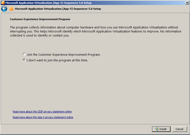 Venu Singireddy's blog Install AppV Sequencer