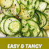 Easy & Tangy Cucumber Salad