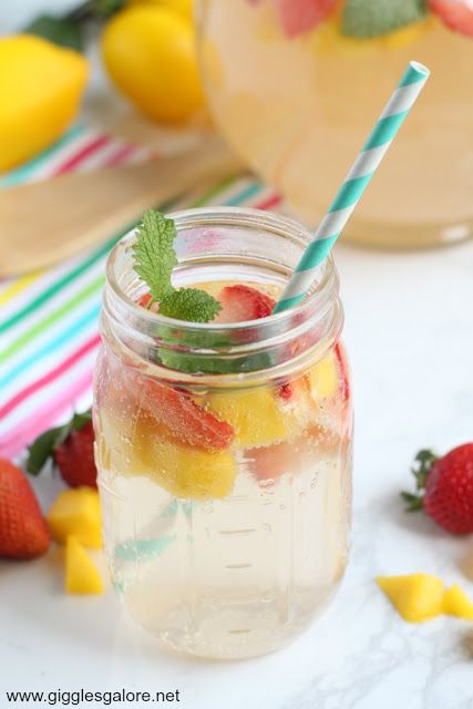 mango strawberry sparkling lemonade recipe