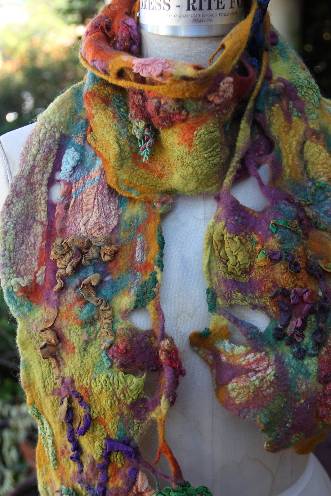 Studio 907 Felted scarves for fall