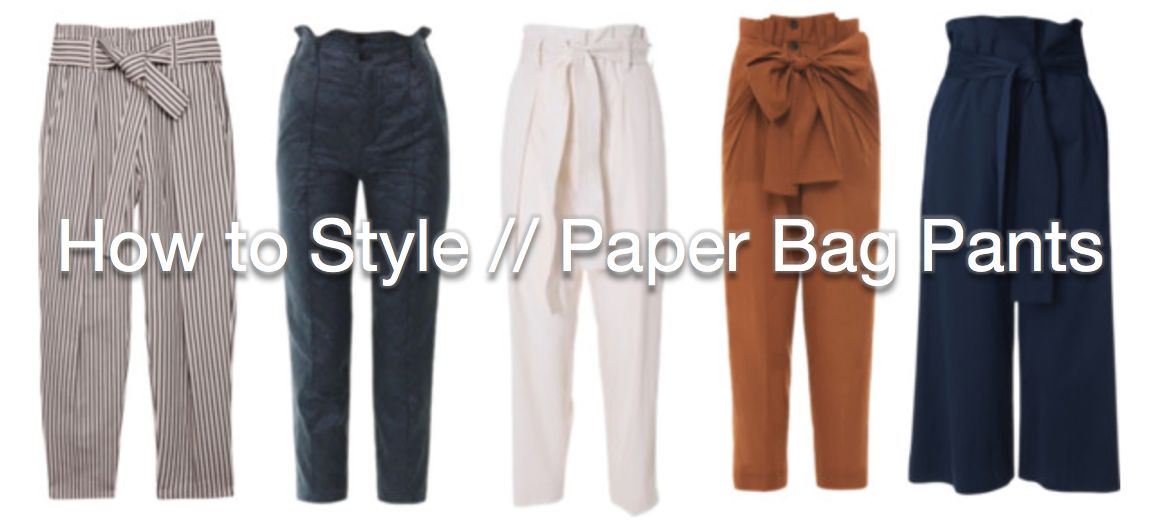Fearlessly A Trends // How to Style Paper Bag Pants