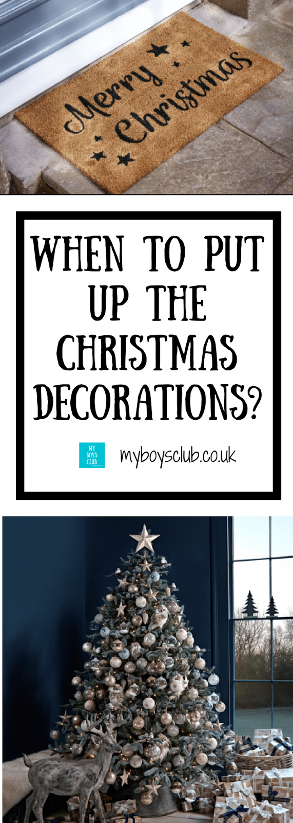 When to Put up the Christmas Decorations? (AD)
